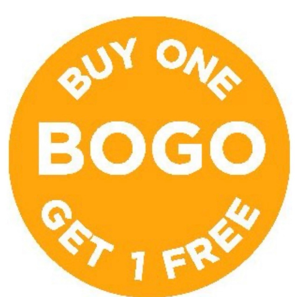 B.O.G.O only in the Bags!!